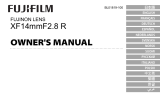Fujifilm XF 14mm f/2.8 R Manuel utilisateur
