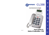Geemarc CL330 Manuel utilisateur