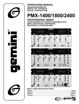 Gemini PMX-1800 Manuel utilisateur