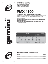 Gemini PMX-1100 Manuel utilisateur