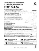 Graco 309296F - PRO Xs4 AA Manuel utilisateur