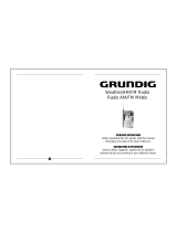 Grundig Weather/AM/FM Radio Manuel utilisateur