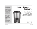 Hamilton Beach BrewStation 40540 Manuel utilisateur
