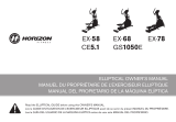 Horizon Fitness EX-78 Manuel utilisateur
