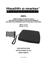 Health O Meter 498KL Manuel utilisateur