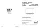 Hitachi 42HDW10 Manuel utilisateur