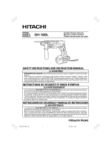 Hitachi dh18dl Manuel utilisateur