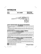Hitachi DH45MR - 1.75" SDS Max Rotary Hammer Manuel utilisateur
