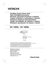 Hitachi DV 18DSL Manuel utilisateur