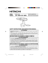 Hitachi DV 18DV Manuel utilisateur