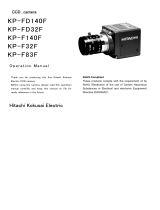 Hitachi KP-F83F Manuel utilisateur