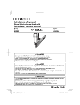 Hitachi NR 83AA4 Manuel utilisateur