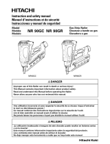 Hitachi NR90GR - Power Tools 3-1/2'' Full Manuel utilisateur