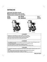 Hitachi NV45AES - Coil Roofing Nailer Manuel utilisateur