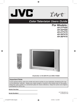 JVC AV27F485 - Flat Stereo Television Manuel utilisateur