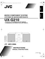 JVC CA-UXG210 Manuel utilisateur