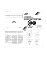 JVC CS-WG1200 Manuel utilisateur