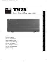 NAD T975 Manuel utilisateur
