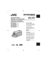 JVC Everio GZ-MG360 Manuel utilisateur