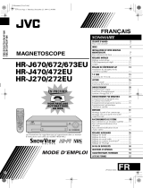 JVC HR-J470 Manuel utilisateur