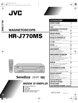 JVC HR-J770MS Manuel utilisateur