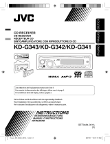 JVC KD-G342 Manuel utilisateur