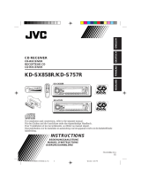 JVC kd sx 858 r Manuel utilisateur