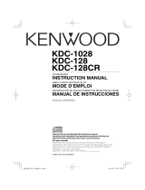 Kenwood KDC-128CR Manuel utilisateur