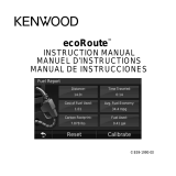 Kenwood ECOROUTE B59-1990-00 Manuel utilisateur