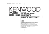 Kenwood CD Receiver Manuel utilisateur
