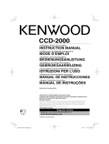 Kenwood Ccd2000 Manuel utilisateur