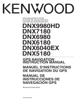 Kenwood DNX9980HD Manuel utilisateur