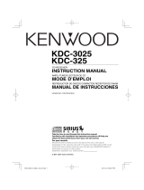 Kenwood KDC-325 Manuel utilisateur