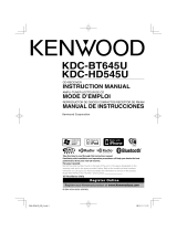 Kenwood KDC-HD545U Manuel utilisateur