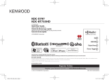 Kenwood KDC-BT755HD Manuel utilisateur