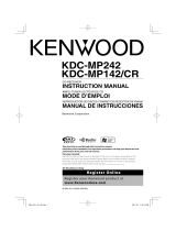 Kenwood KDC-MP142CR Manuel utilisateur