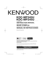 Kenwood KDC-MP145CR Manuel utilisateur