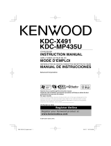 Kenwood KDC-MP435U Manuel utilisateur