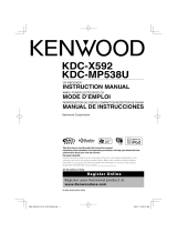 Kenwood KDC-X592 Manuel utilisateur