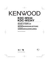 Kenwood KDC-W534 Manuel utilisateur