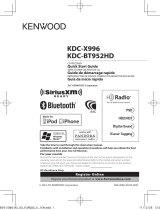Kenwood KDC-BT952HD Manuel utilisateur
