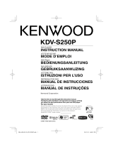 Kenwood KDV-S250P Manuel utilisateur