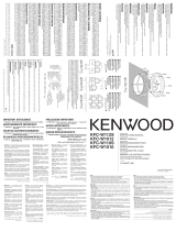 Kenwood KFC-W1010 Manuel utilisateur
