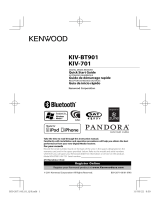 Kenwood KIV-BT901 Manuel utilisateur