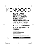 Kenwood KOS-L432 Manuel utilisateur