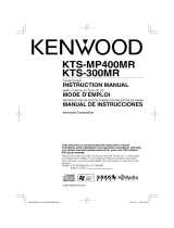 Kenwood KTS-MP400MR Manuel utilisateur