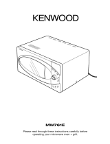 Kenwood MW761E Manuel utilisateur