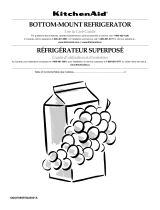 KitchenAid BOTTOM-MOUNT REFRIGERATOR Manuel utilisateur