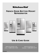 KitchenAid French Door Bottom Mount Refrigerator Manuel utilisateur