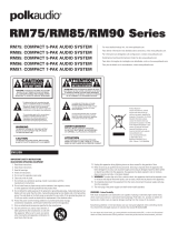Polk Audio RM85 Series Manuel utilisateur